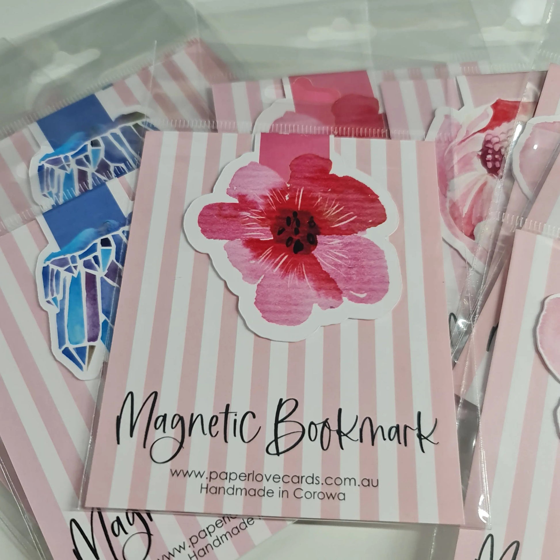 Bookmarks - Magnetic - Double Sided - Paper Love Card