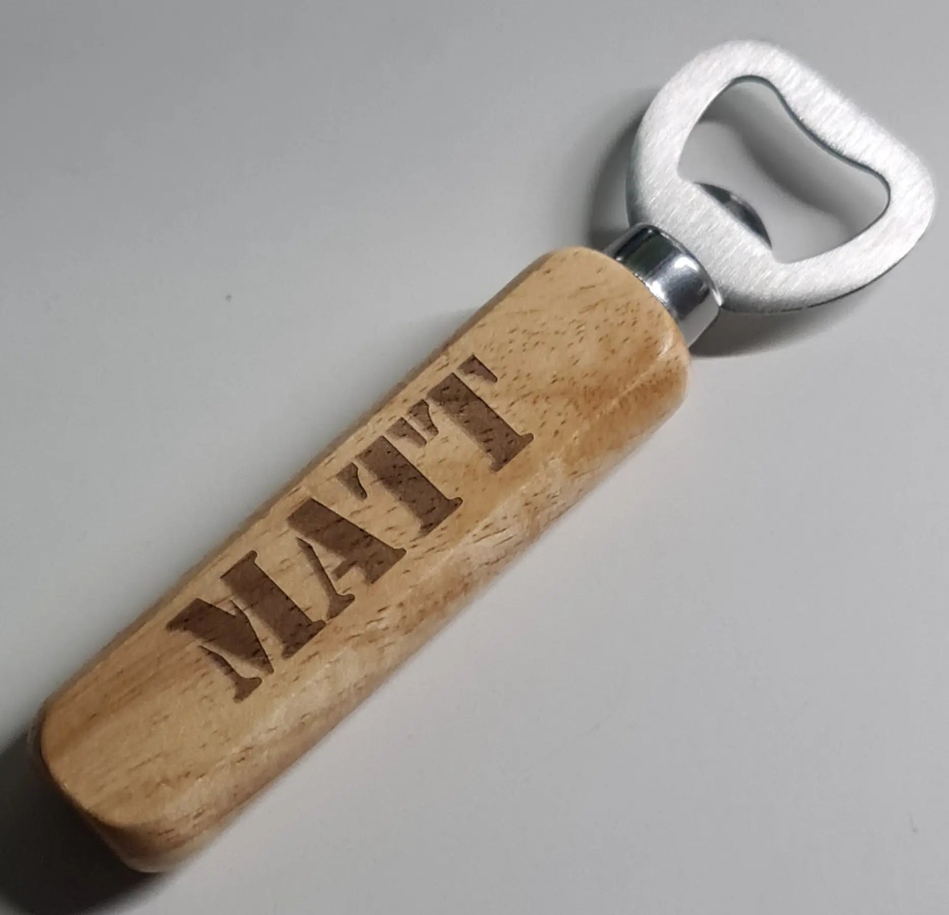 Personalised Timber Bottle Opener