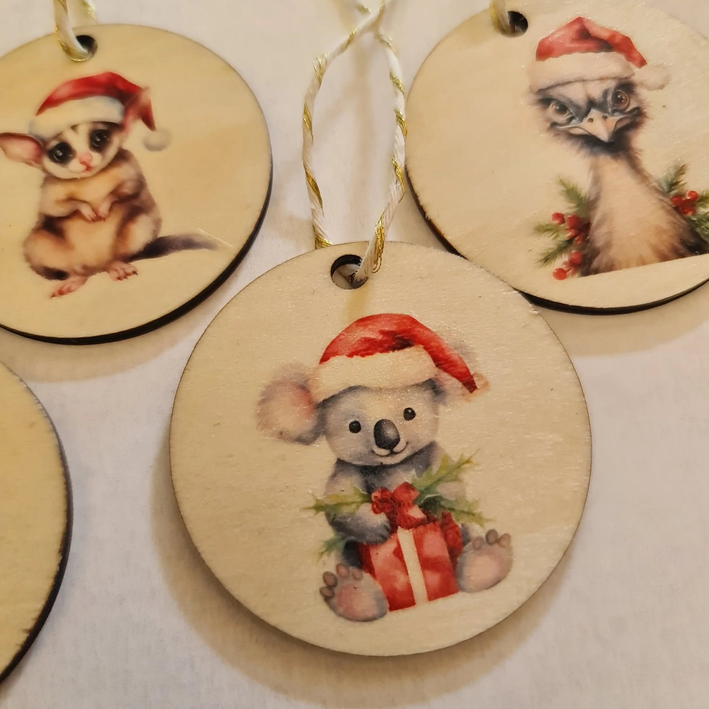 Bush Christmas Bauble - Australian Animals - Paper Love Card