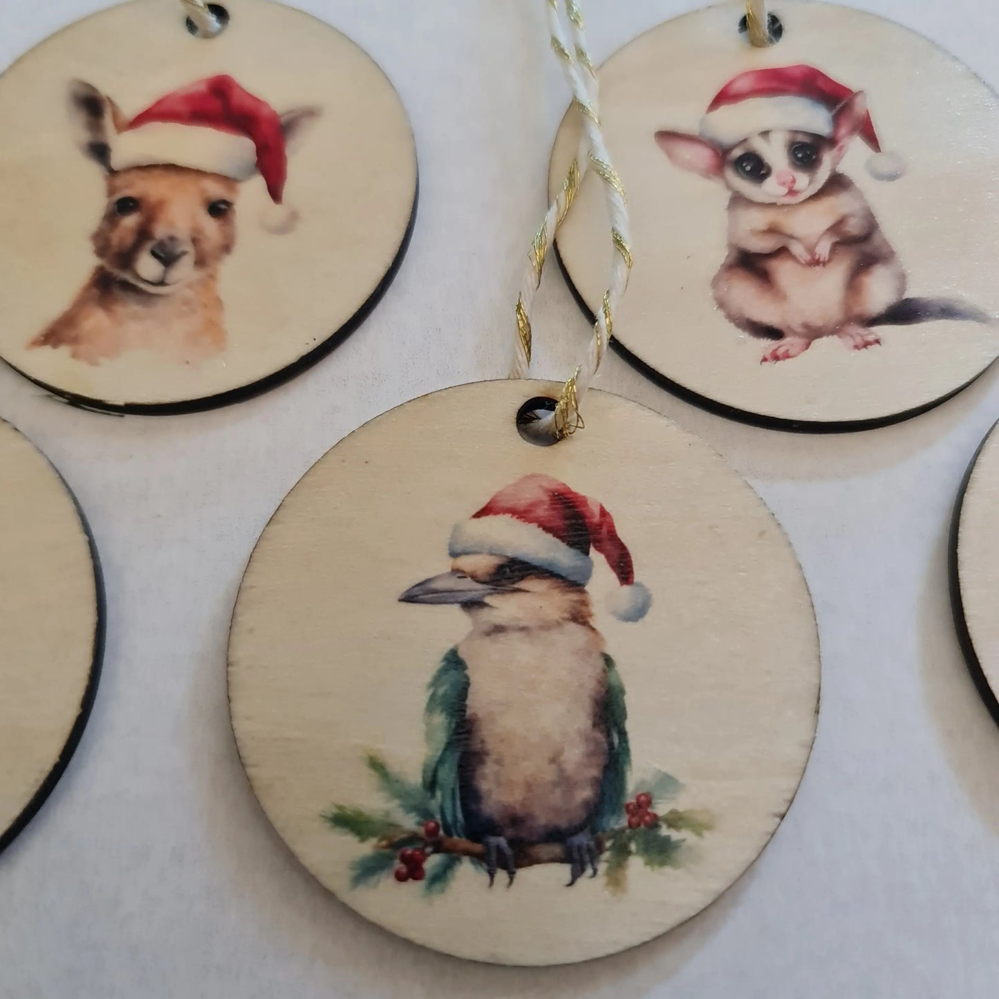 Bush Christmas Bauble - Australian Animals - Paper Love Card