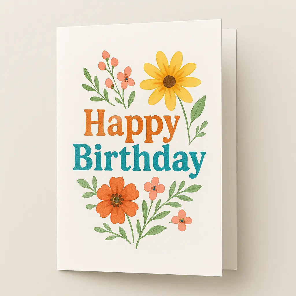 Custom Greeting Card Printing – Print Your Own Artwork Paper Love Card