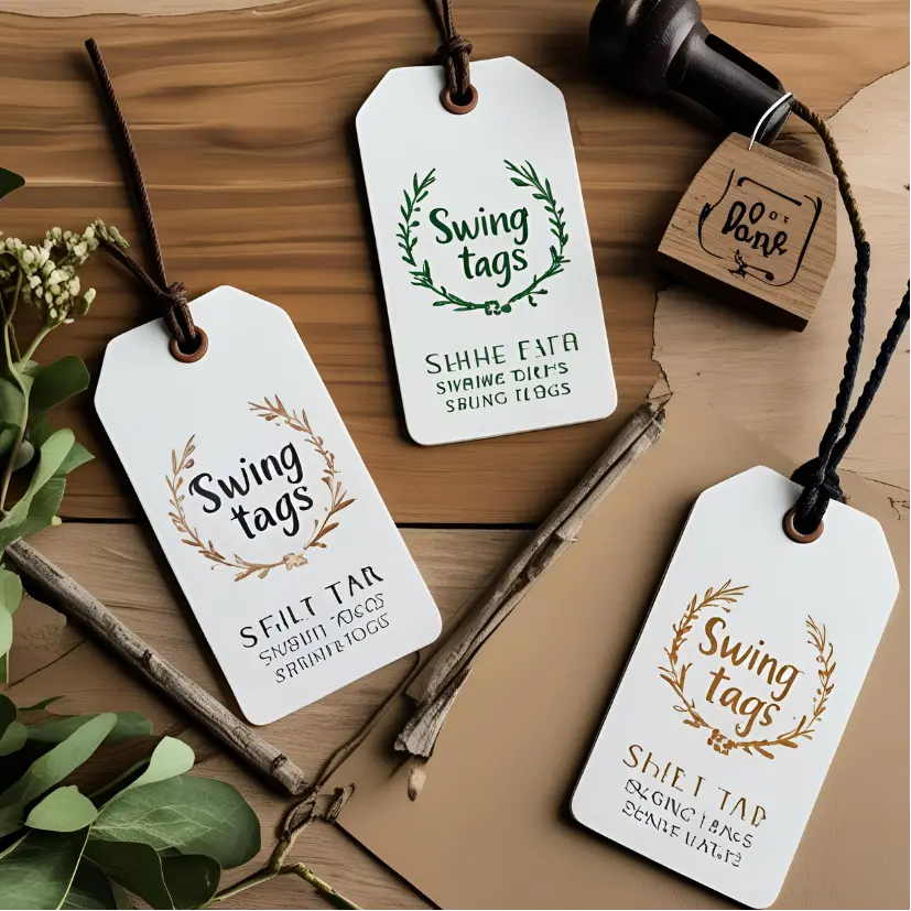 Sample Swing Tags - 5 items
