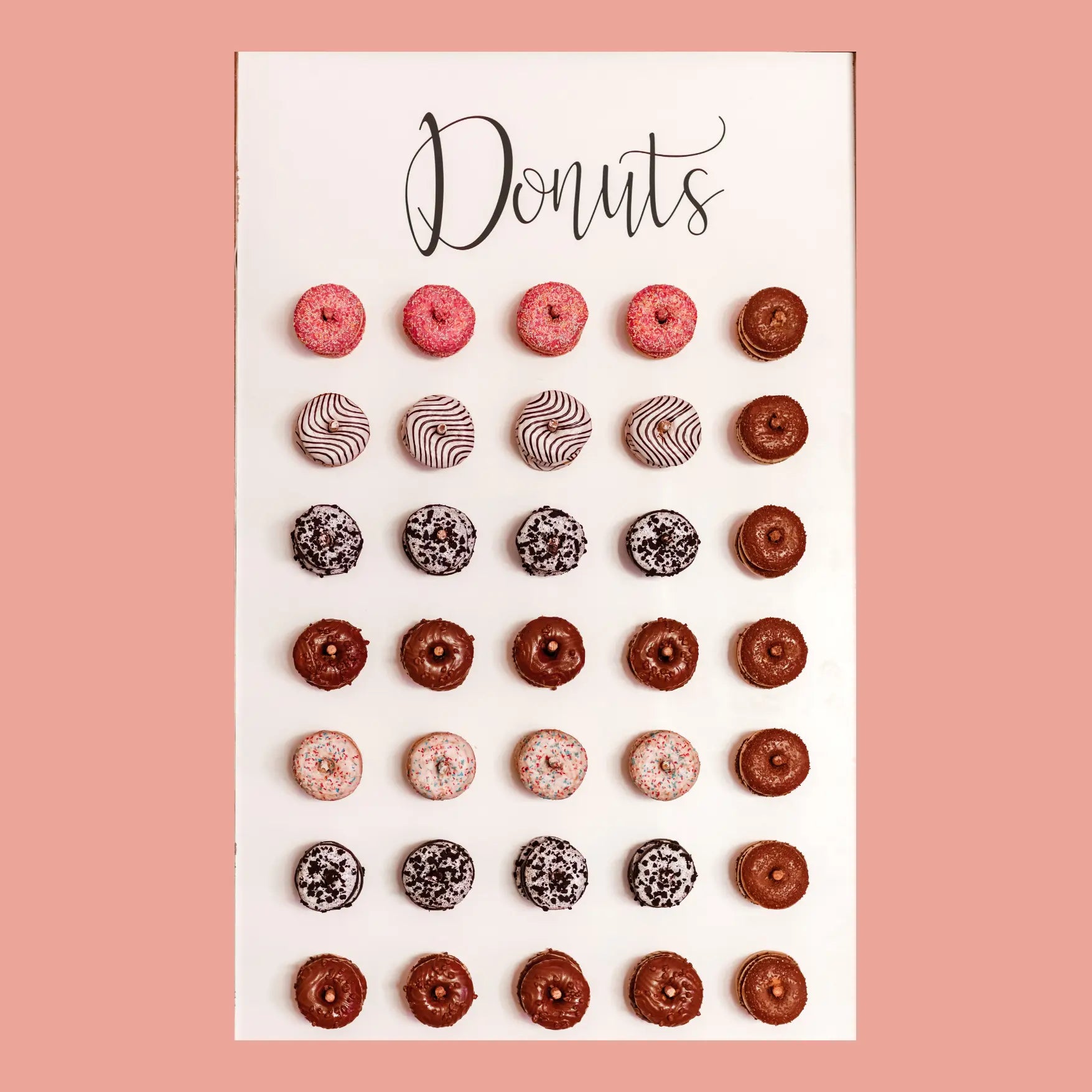Donut Wall - Decal - Various Colours - Paper Love Card