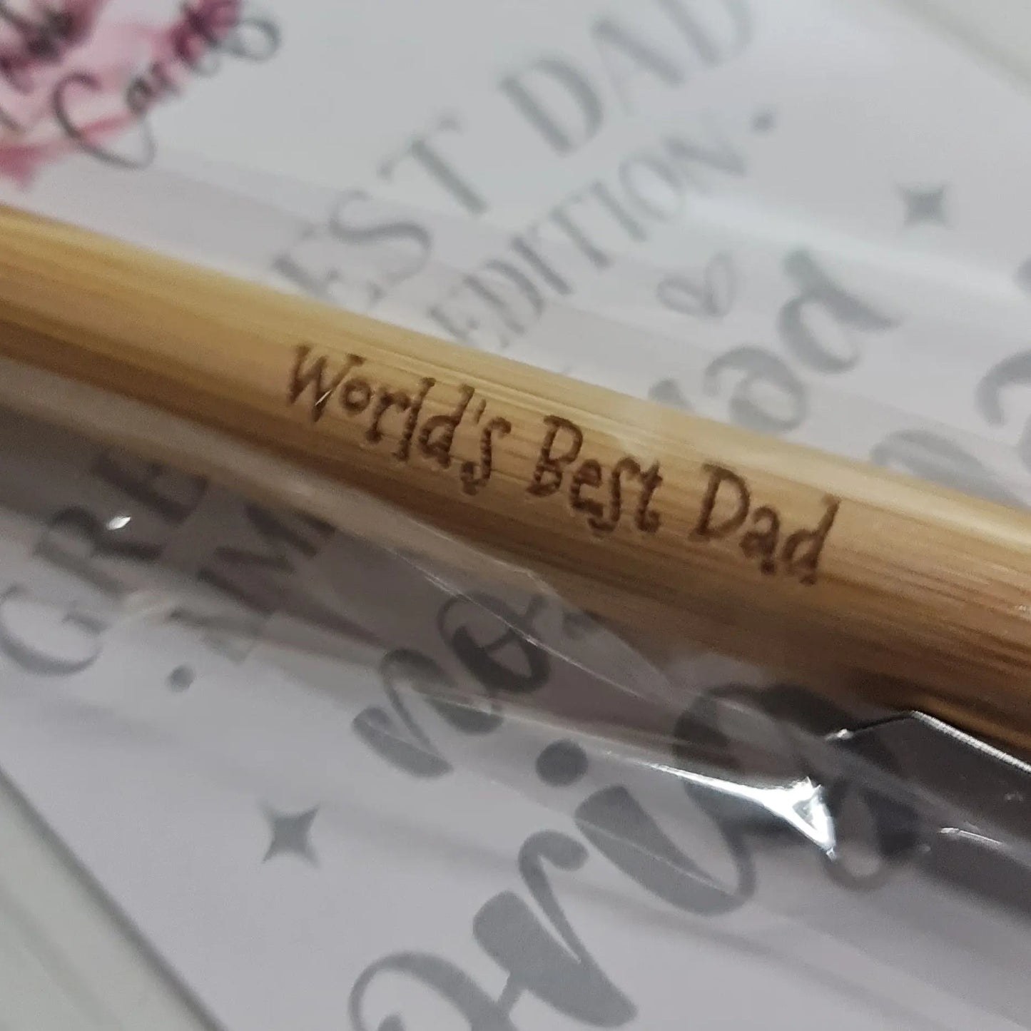 Bamboo Pen - Laser Etched Personalisation
