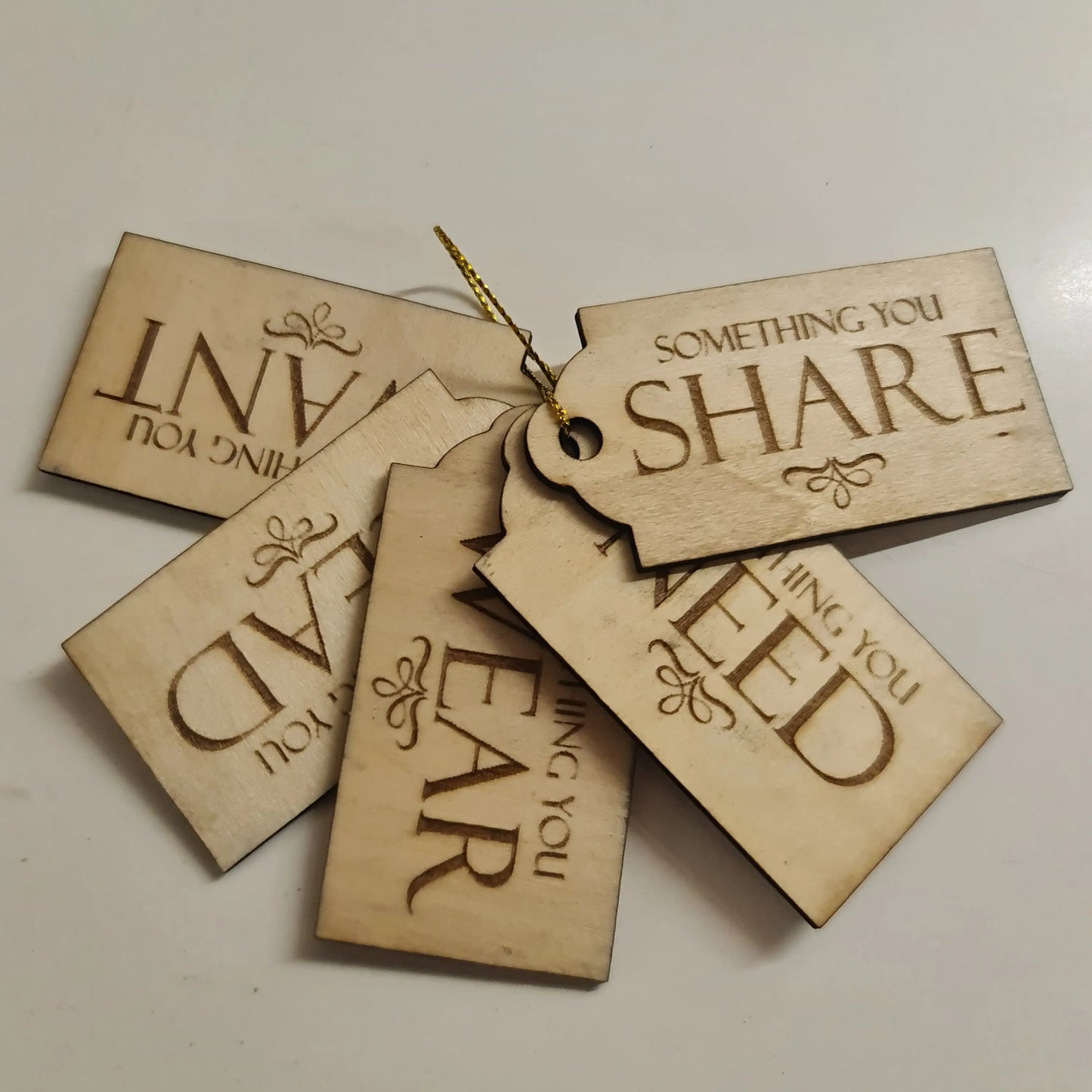 Something Tags - Need Read Want Wear Share