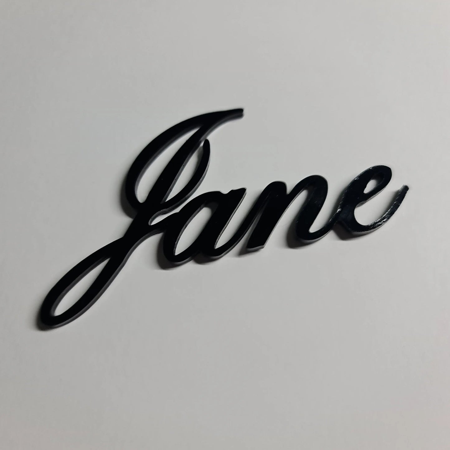 Table setting names - Acrylic & Timber - Paper Love Card
