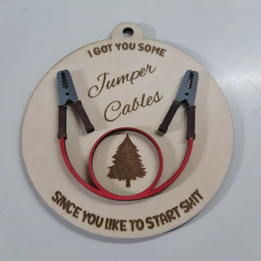 The Jumper Cable Bauble - Paper Love Card