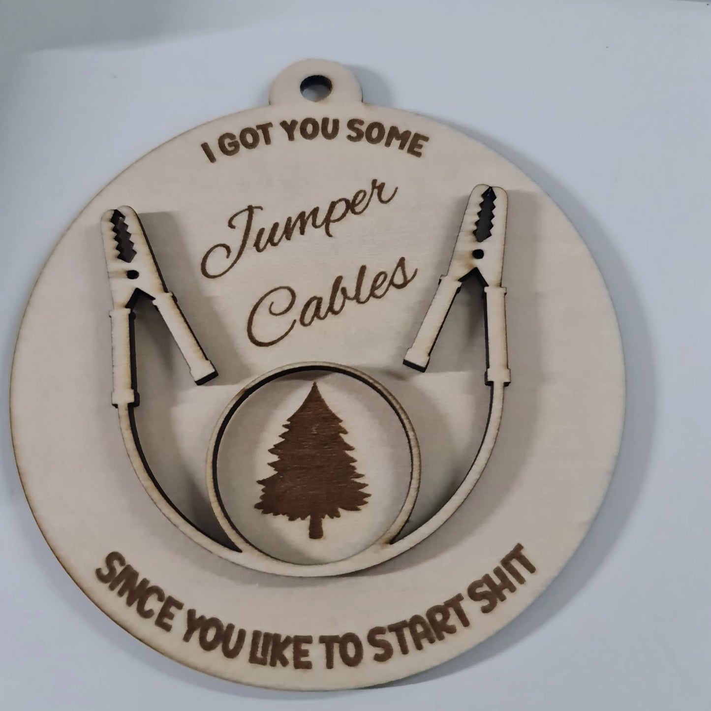 The Jumper Cable Bauble - Paper Love Card