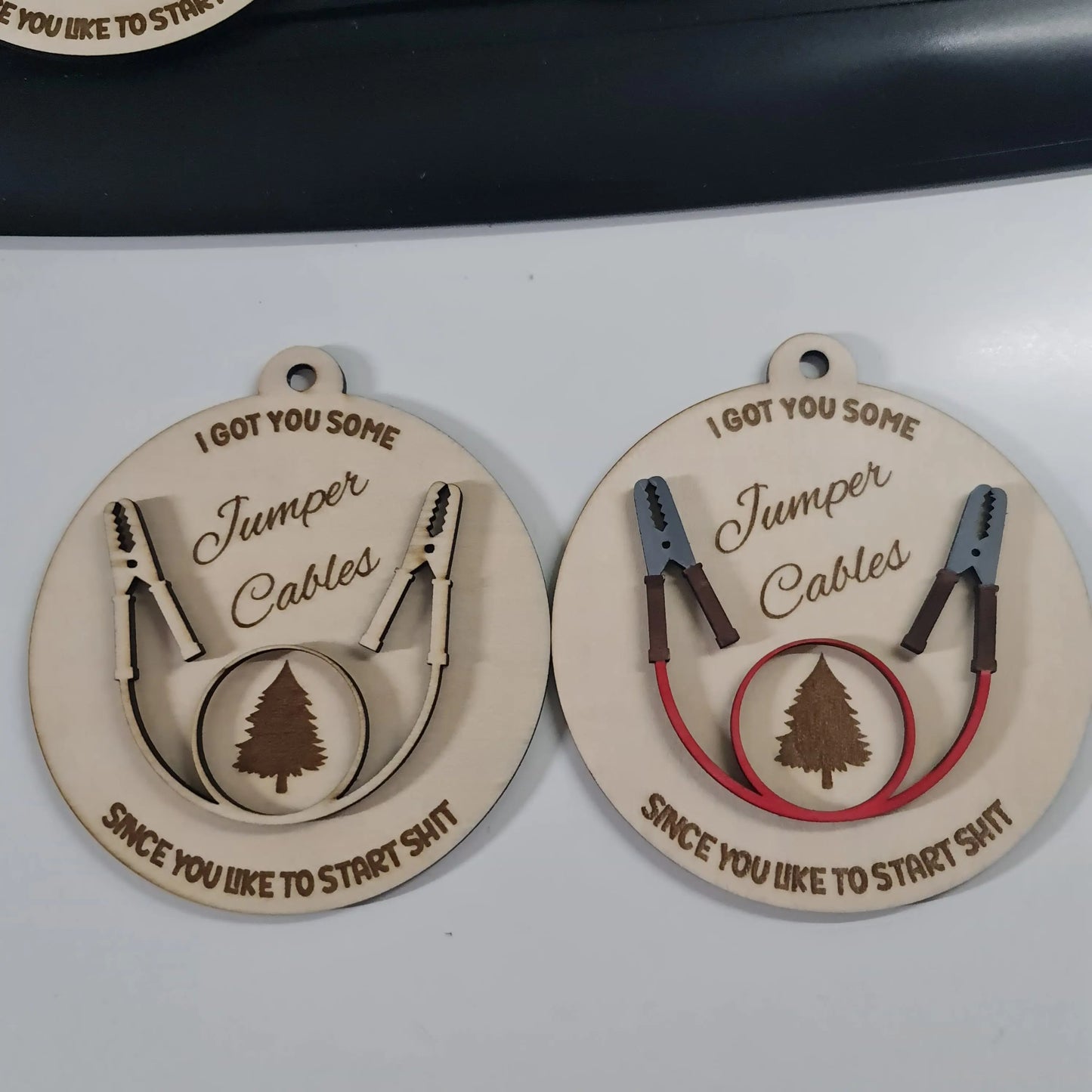 The Jumper Cable Bauble - Paper Love Card