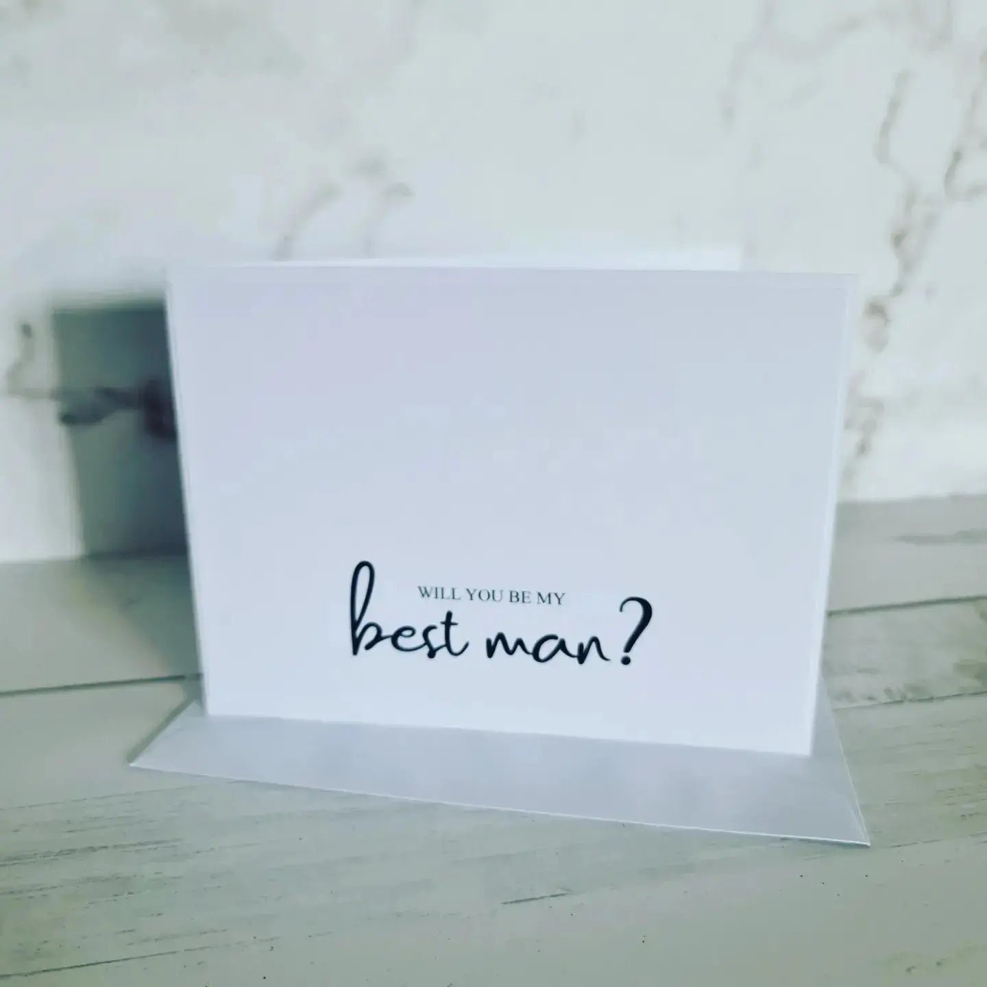 Wedding Proposal Cards - Will you be my? Paper Love Cards