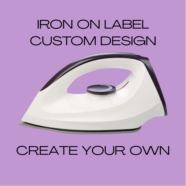 Iron On Labels - Custom Designs