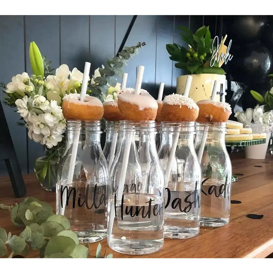 Bottle Name Labels Paper Love Card