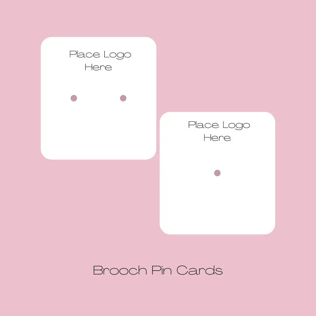 Brooch Pin Cards Paper Love Cards