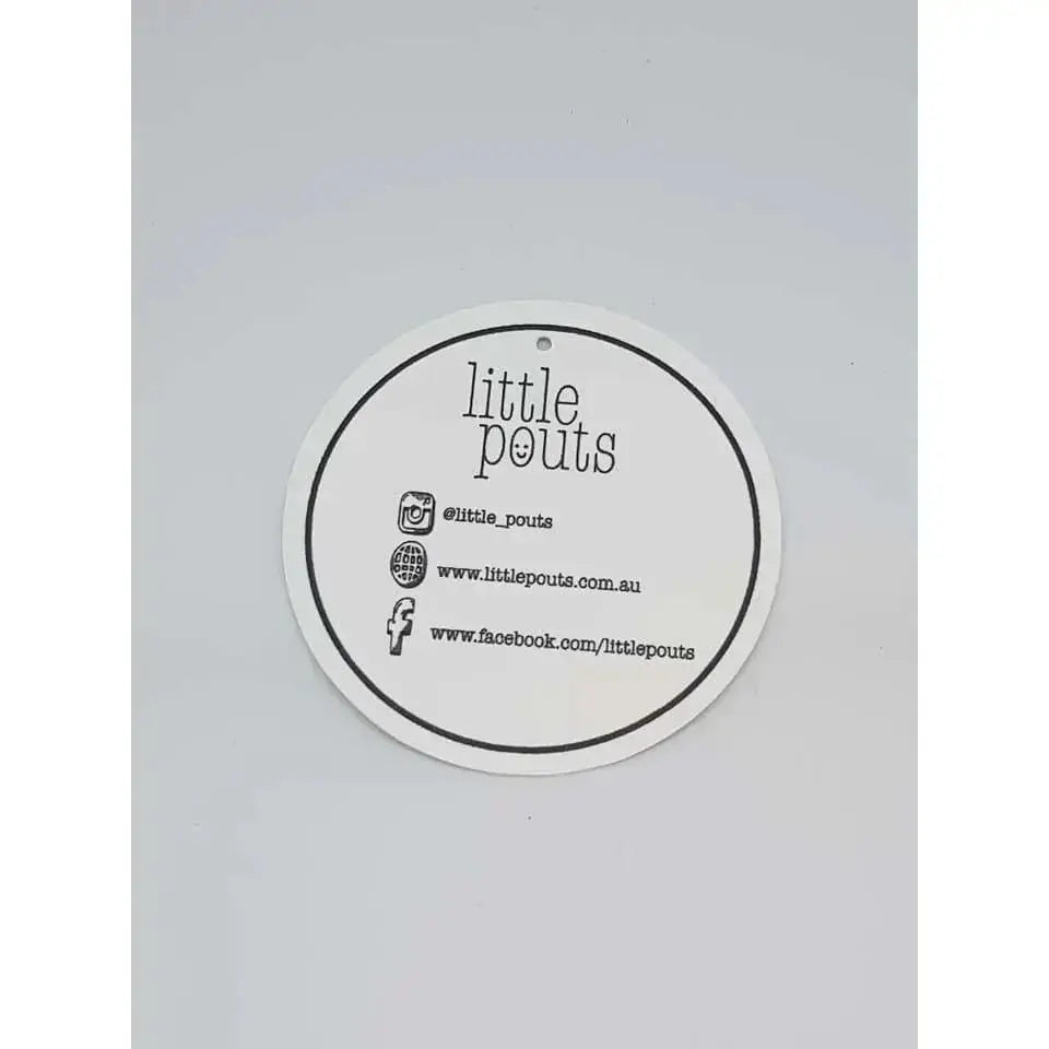 Copy of Swing Tag - Round Paper Love Card