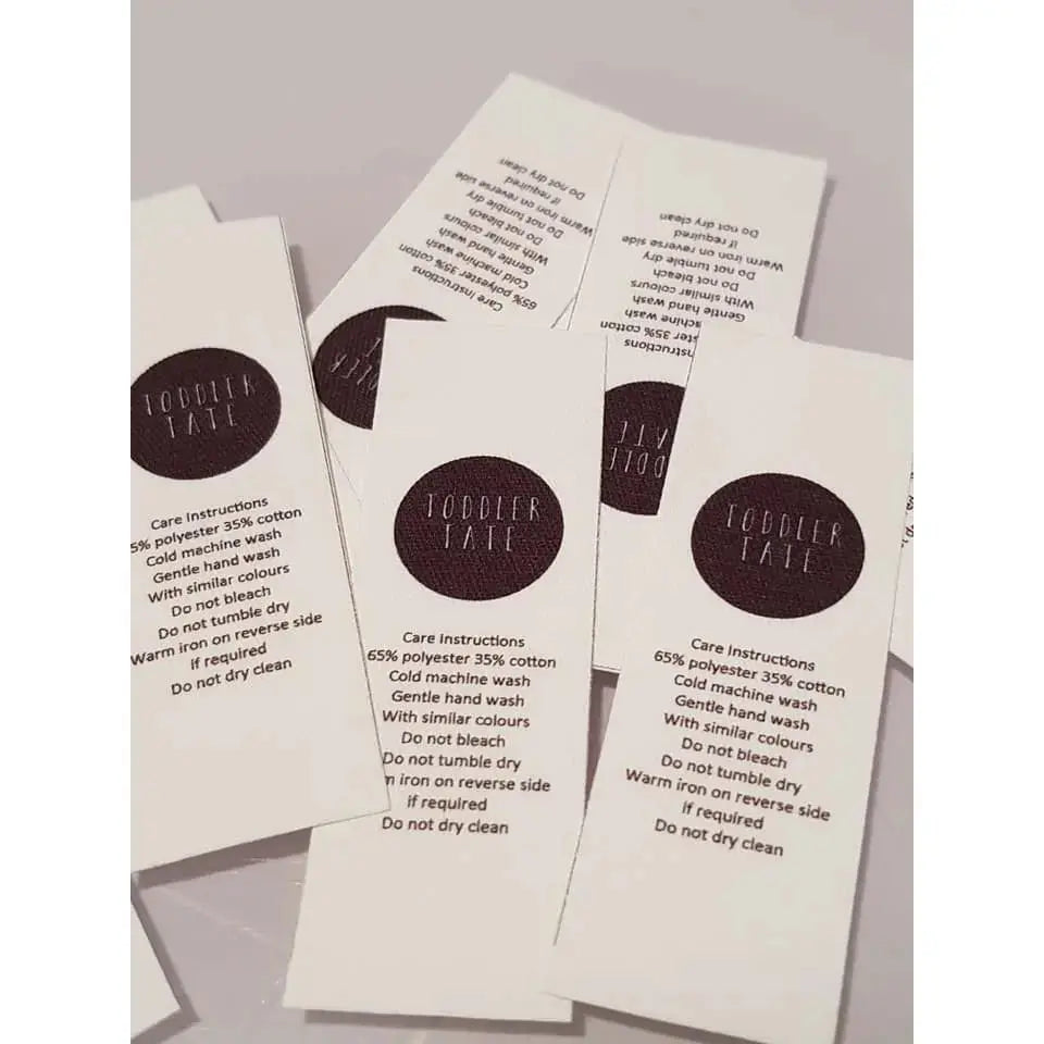 Clothing Tags - Cotton - Loop/Folding Tag Paper Love Card