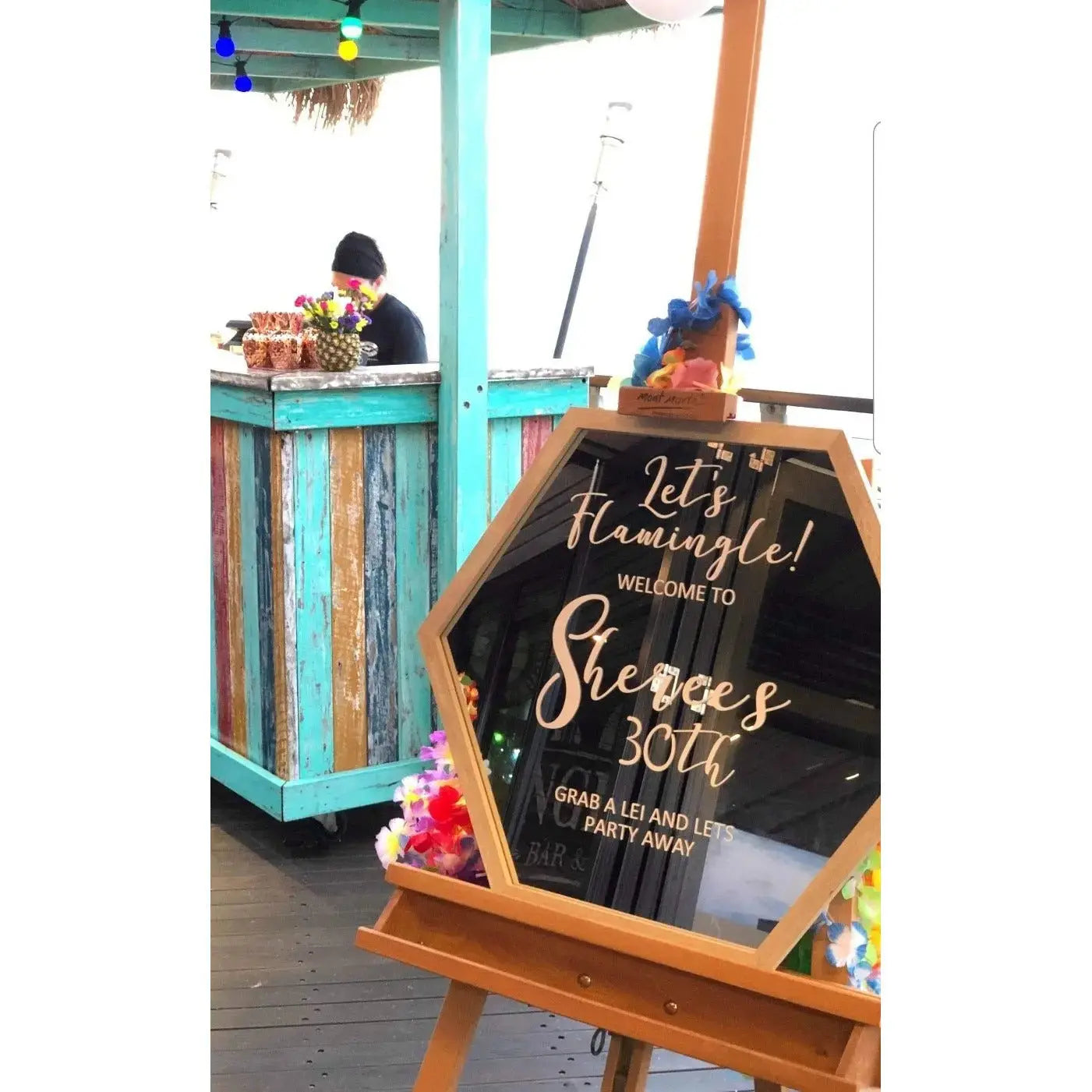 Decals - Wedding & Event Signage - Acrylic Boards ~ Mirrors ~ Frames ~ Timber Boards Paper Love Card