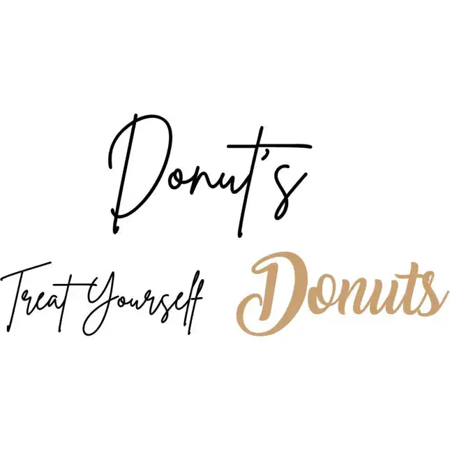 Donut Wall - Decal Paper Love Card