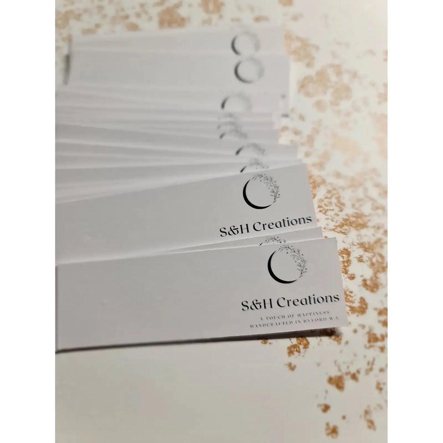 Earring Tag - Hoop Earrings 3cm x 10cm Paper Love Card