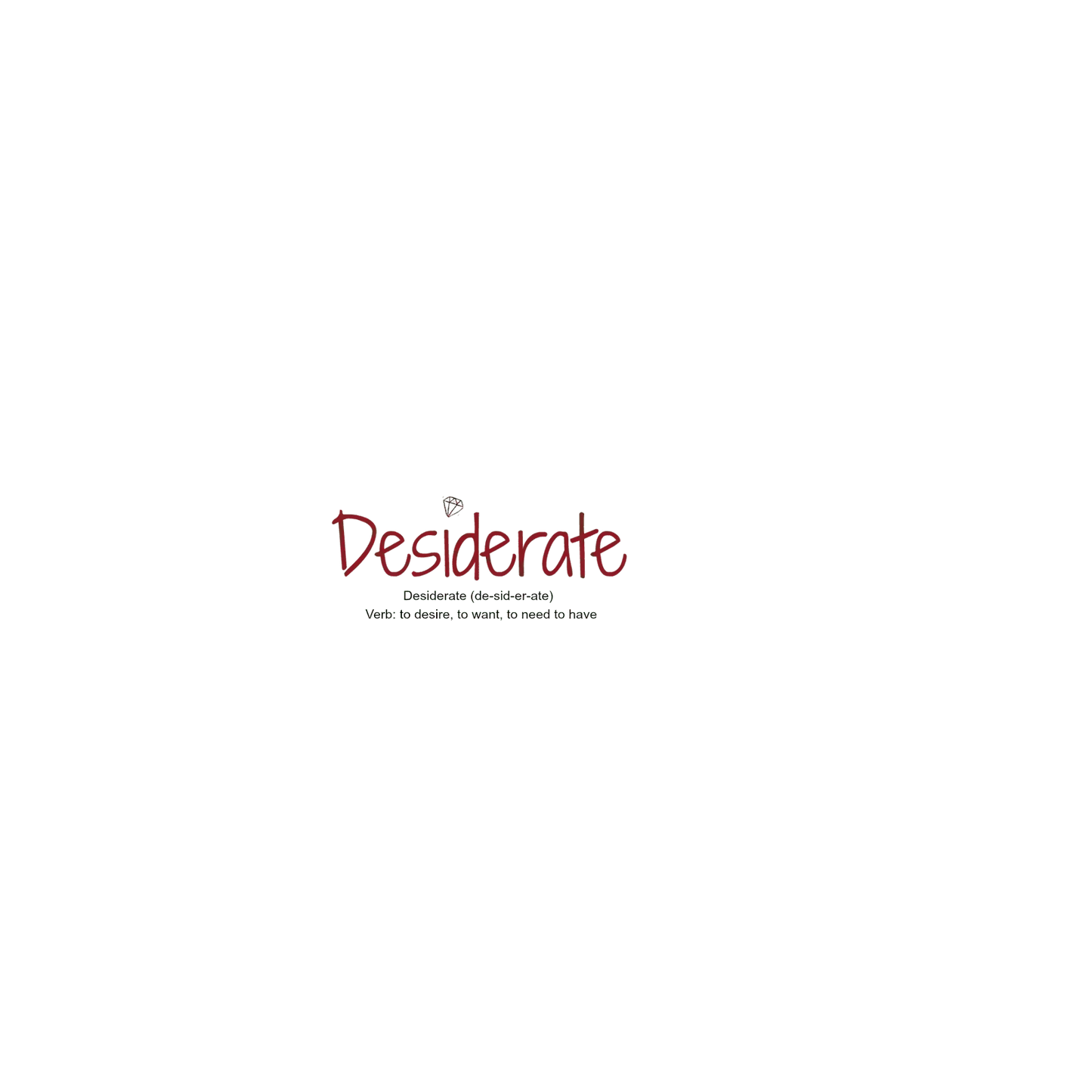 Exclusive Listing - Desiderate only Paper Love Card