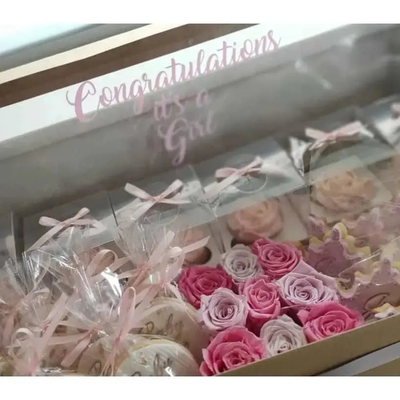 Gift Box Decals - Wedding - Mother's Day - Father's Day Paper Love Card