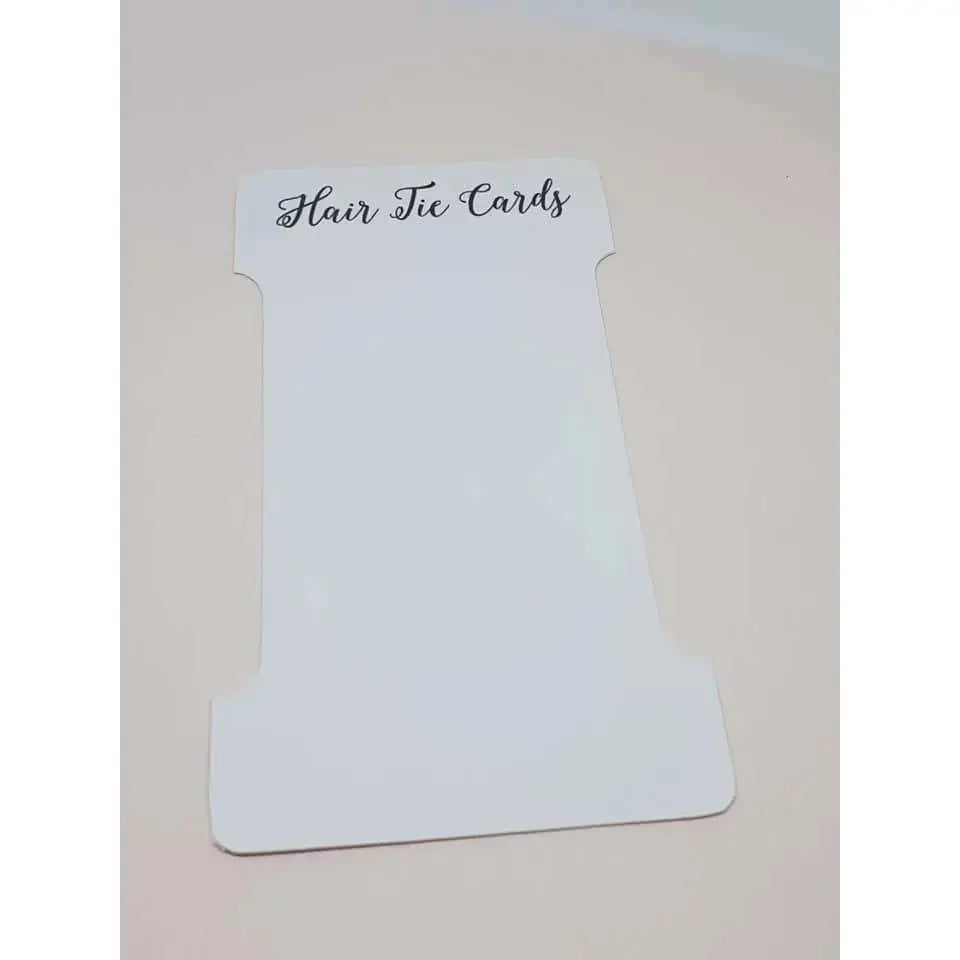 Hair Accessory Card - Hair Bands Paper Love Card