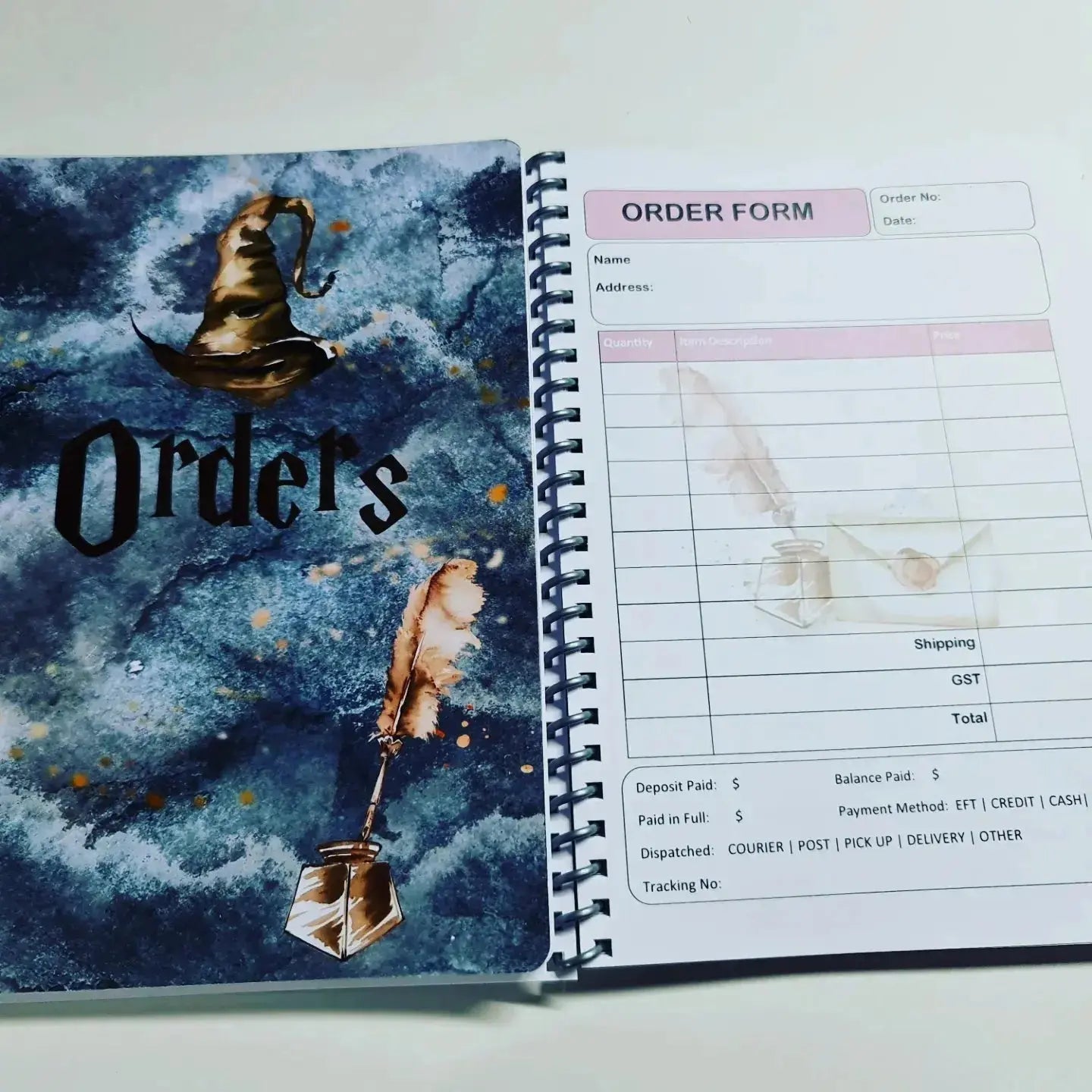 Harry Potter Order Book Paper Love Card