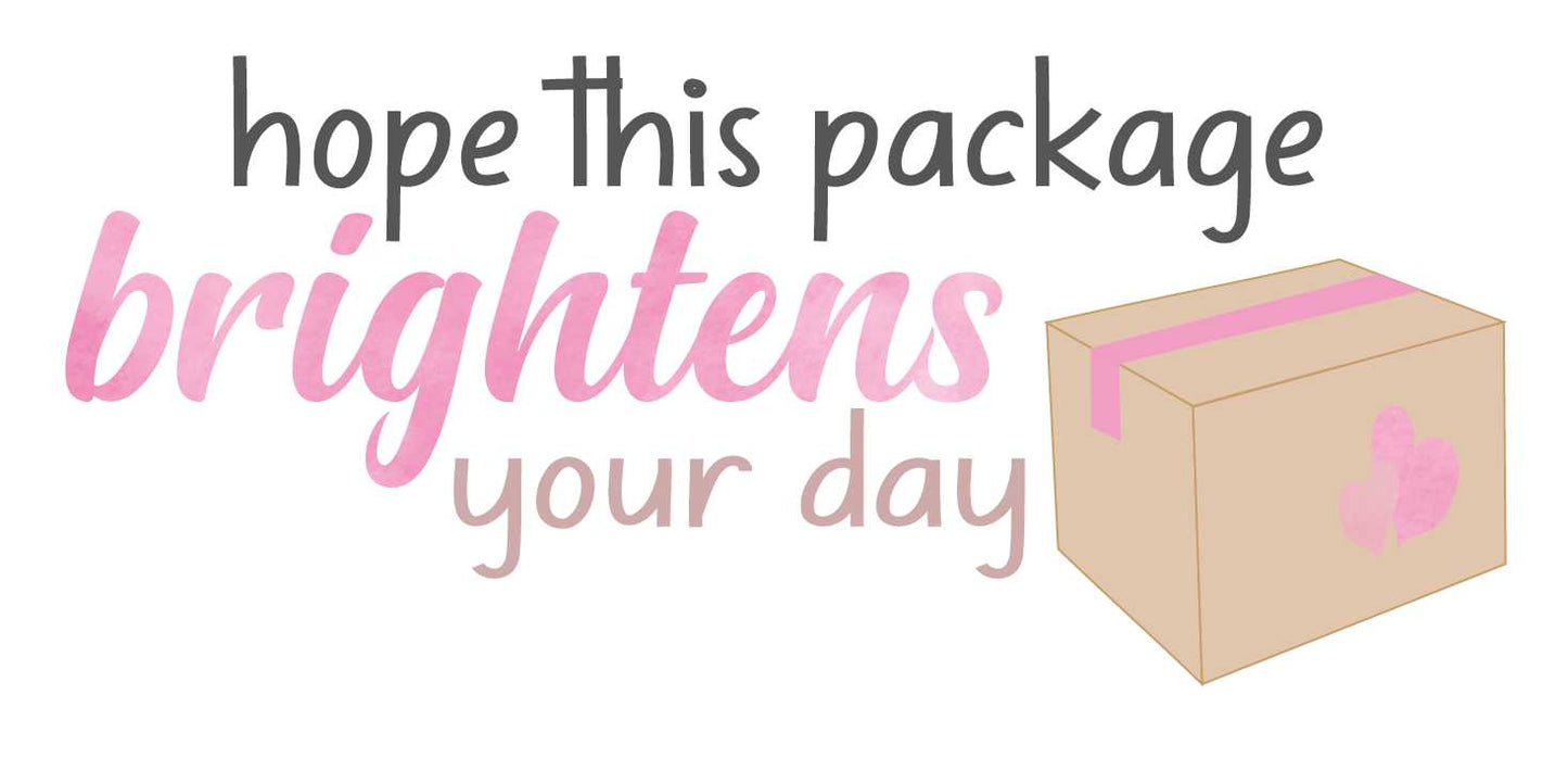 Packaging Box Letter Stickers Paper Love Cards