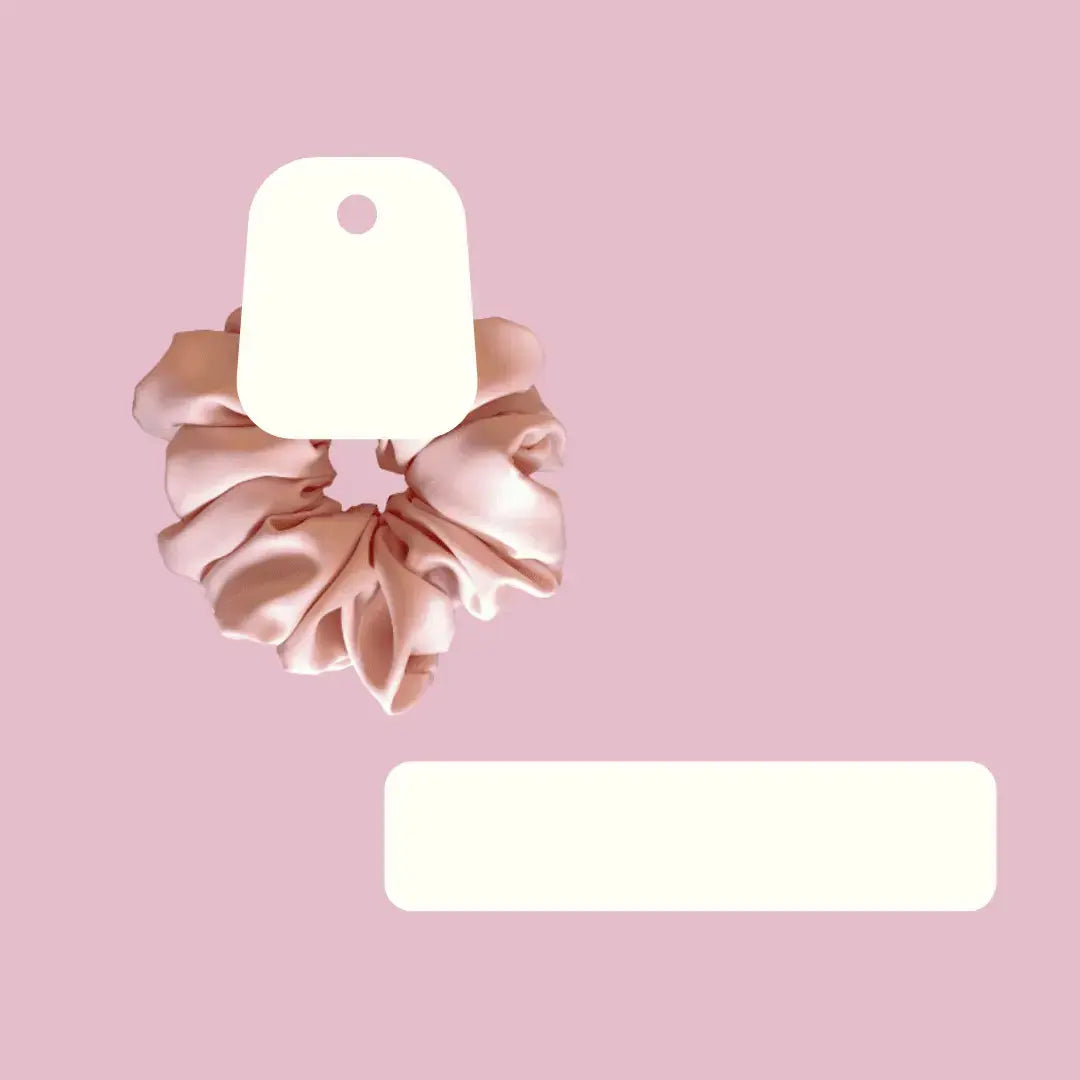 Scrunchie Tags - Folding & Belly Band Style Paper Love Card