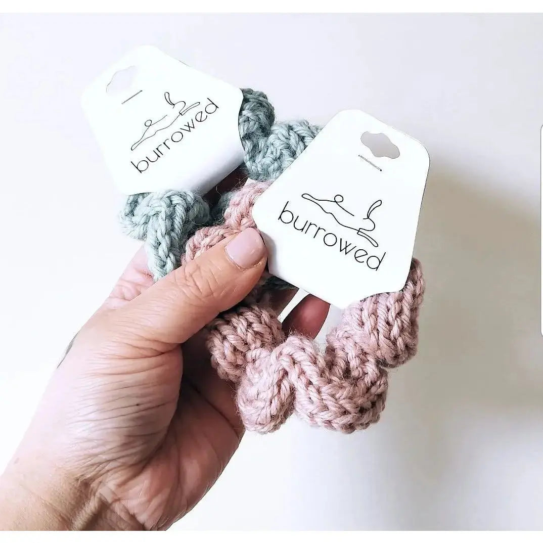 Scrunchie Tags - Folding & Belly Band Style Paper Love Card