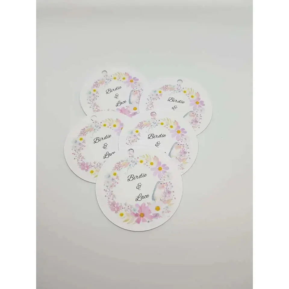 Swing Tag - Round Paper Love Card