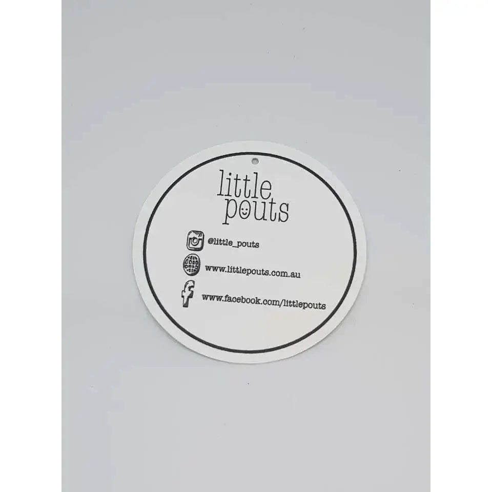 Swing Tag - Round Paper Love Card