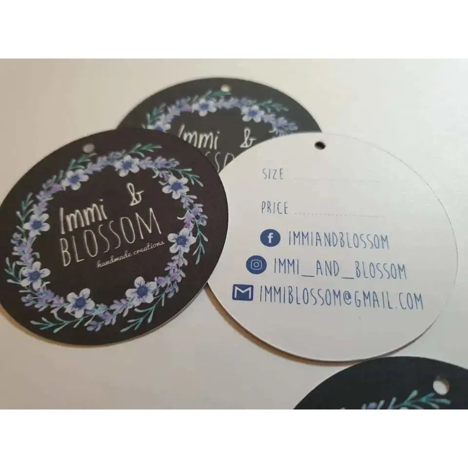 Swing Tag - Round Paper Love Card