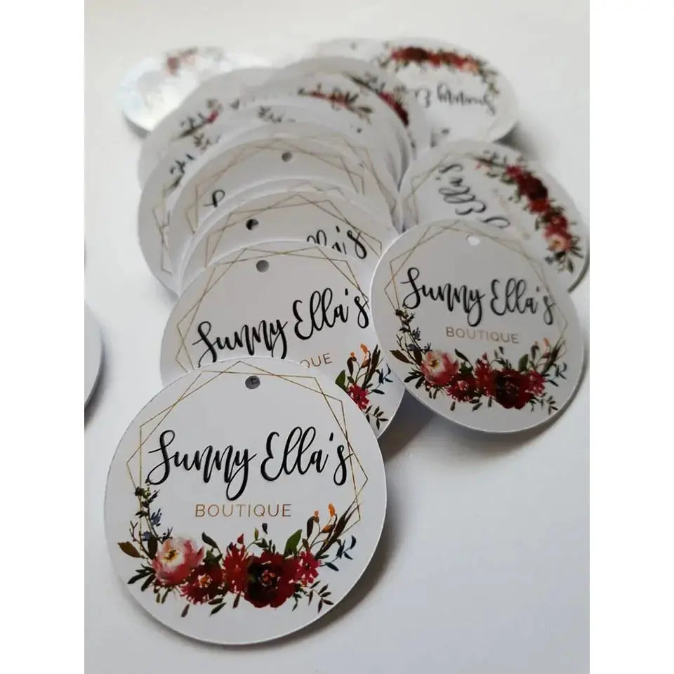 Swing Tag - Round Paper Love Card