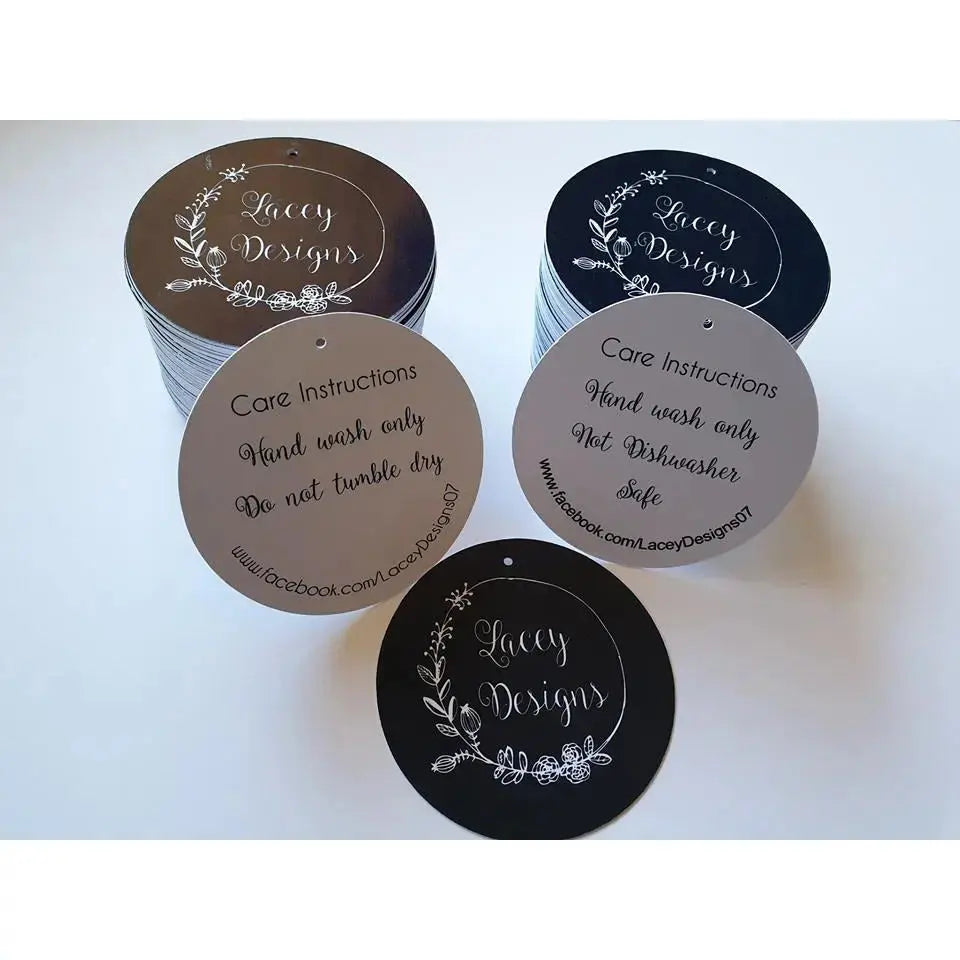 Swing Tag - Round Paper Love Card