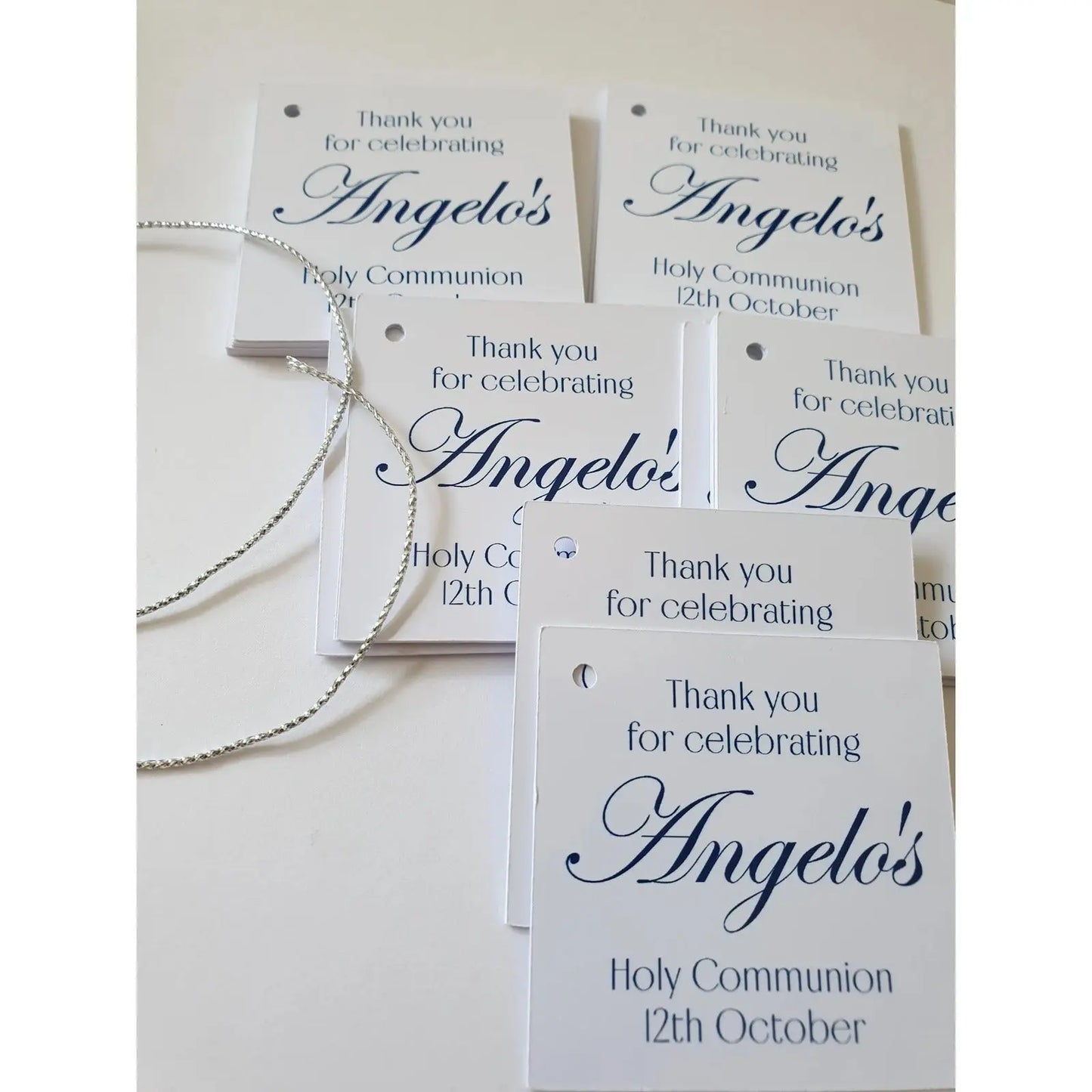 Swing Tag - Square Paper Love Card