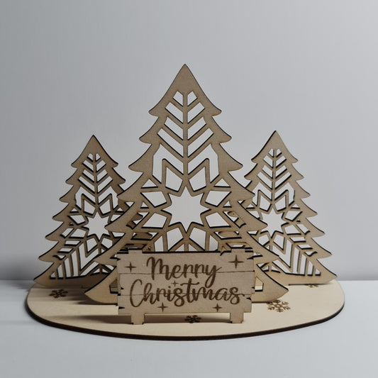 Christmas Card in 3D