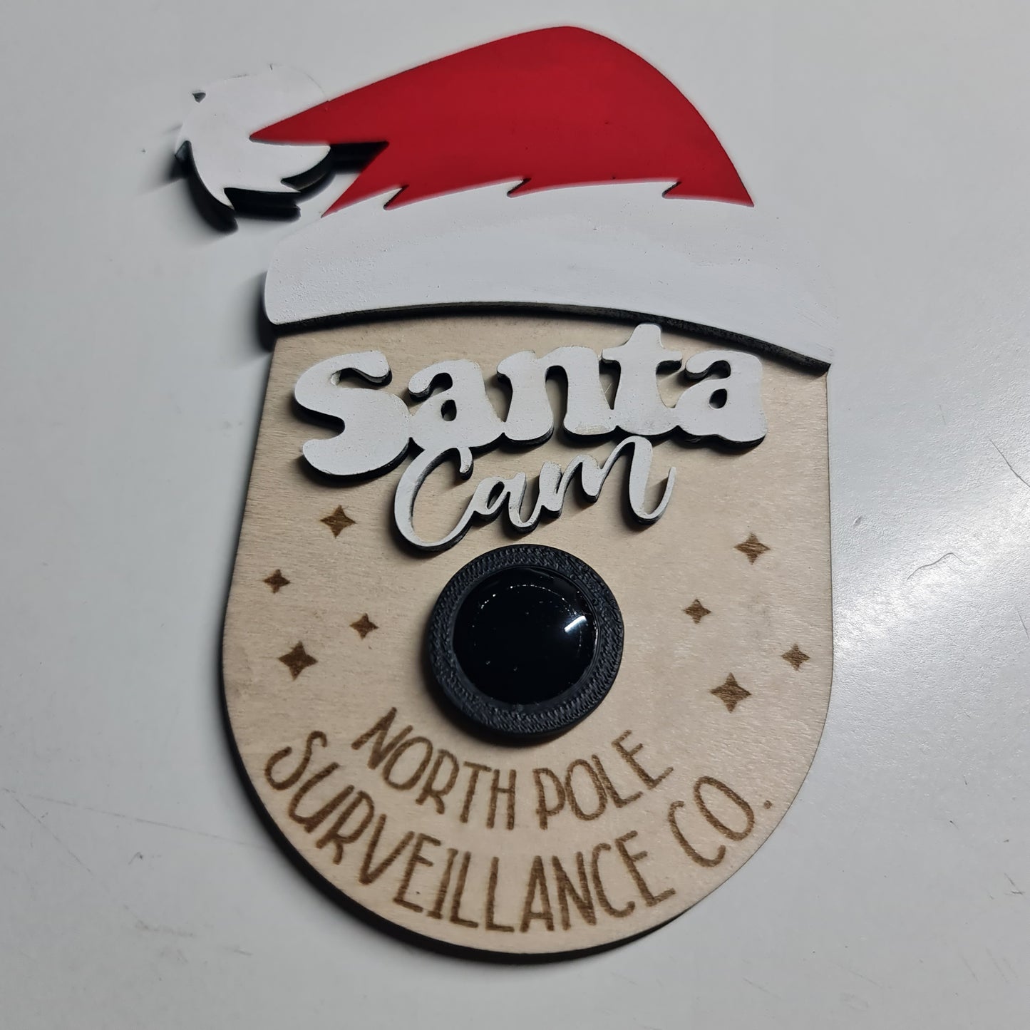 Santa & Elf Cams - Tree hanging Christmas Cams