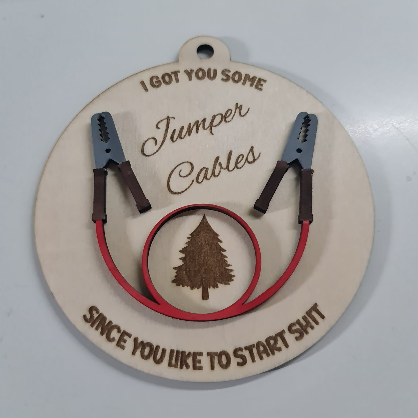 The Jumper Cable Bauble