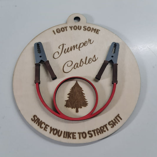 The Jumper Cable Bauble