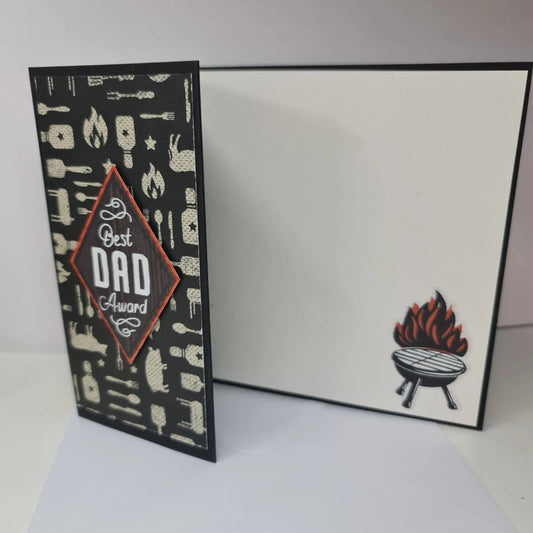 BBQ Dad Card Paper Love Cards