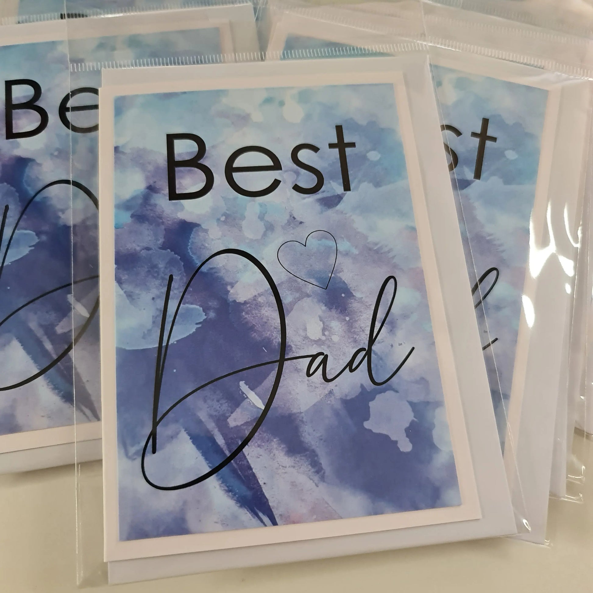 Best Dad A6 Fathers Day Card Paper Love Card