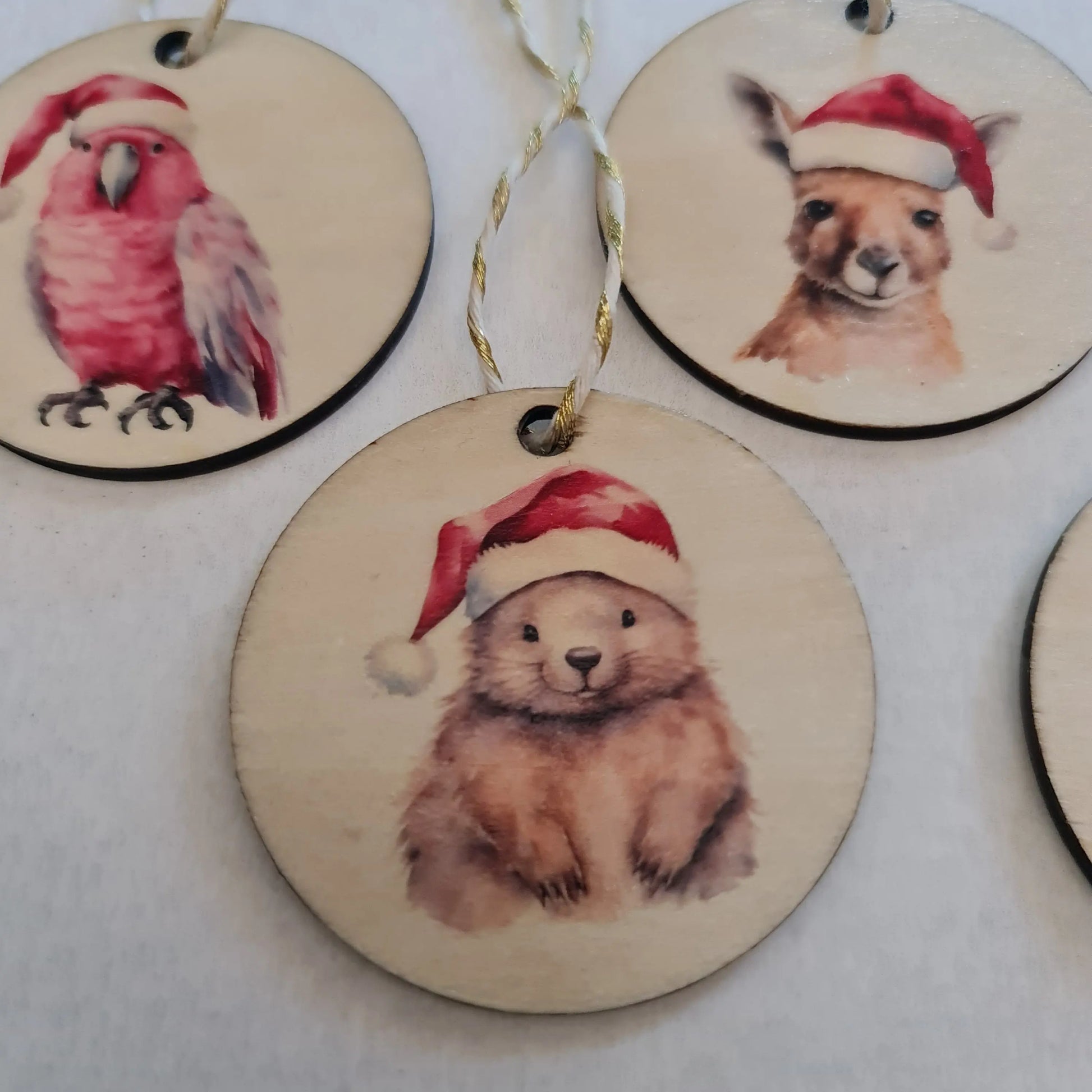 Bush Christmas Bauble - Australian Animals - Paper Love Card