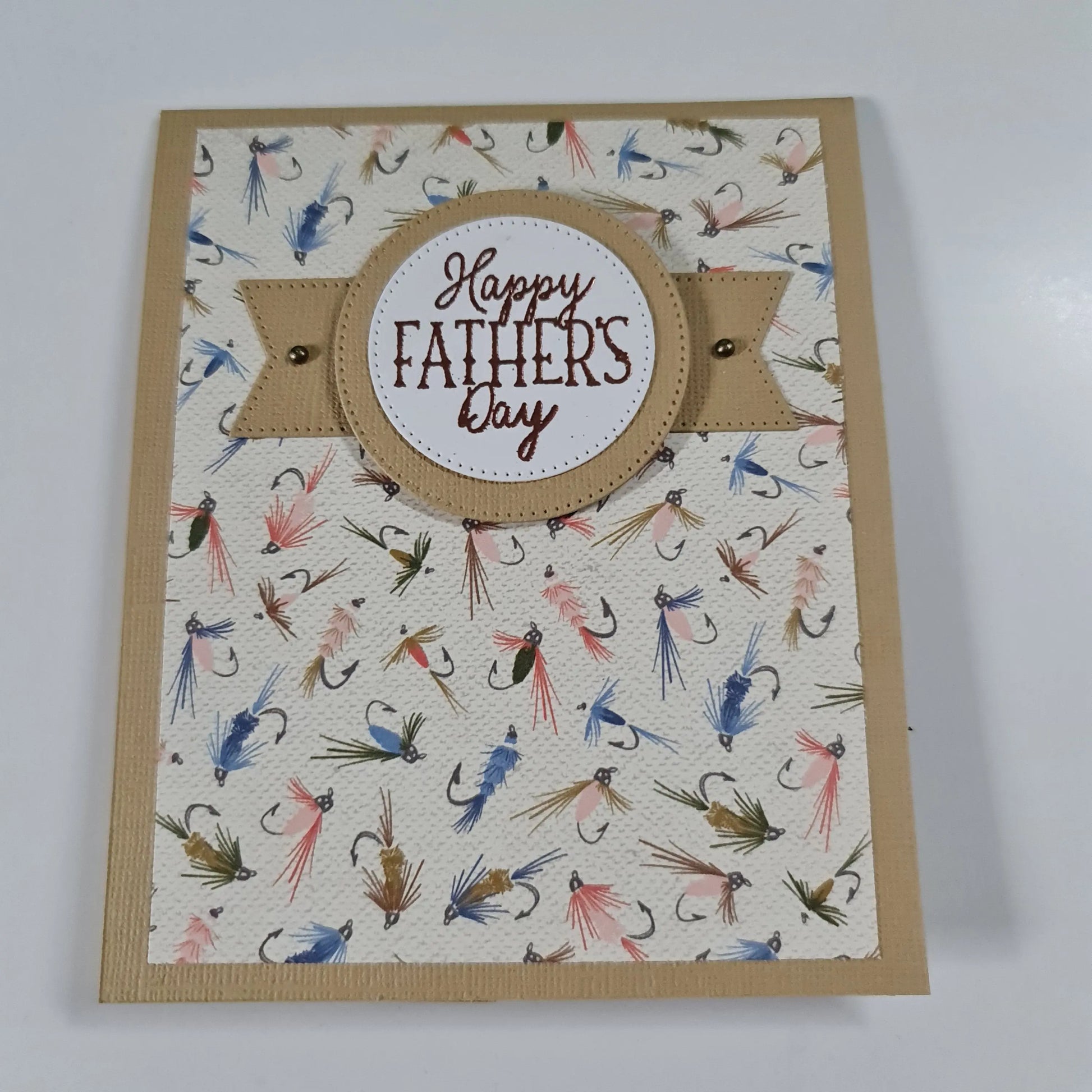 Fishing Hook Fathers Day Card Paper Love Cards