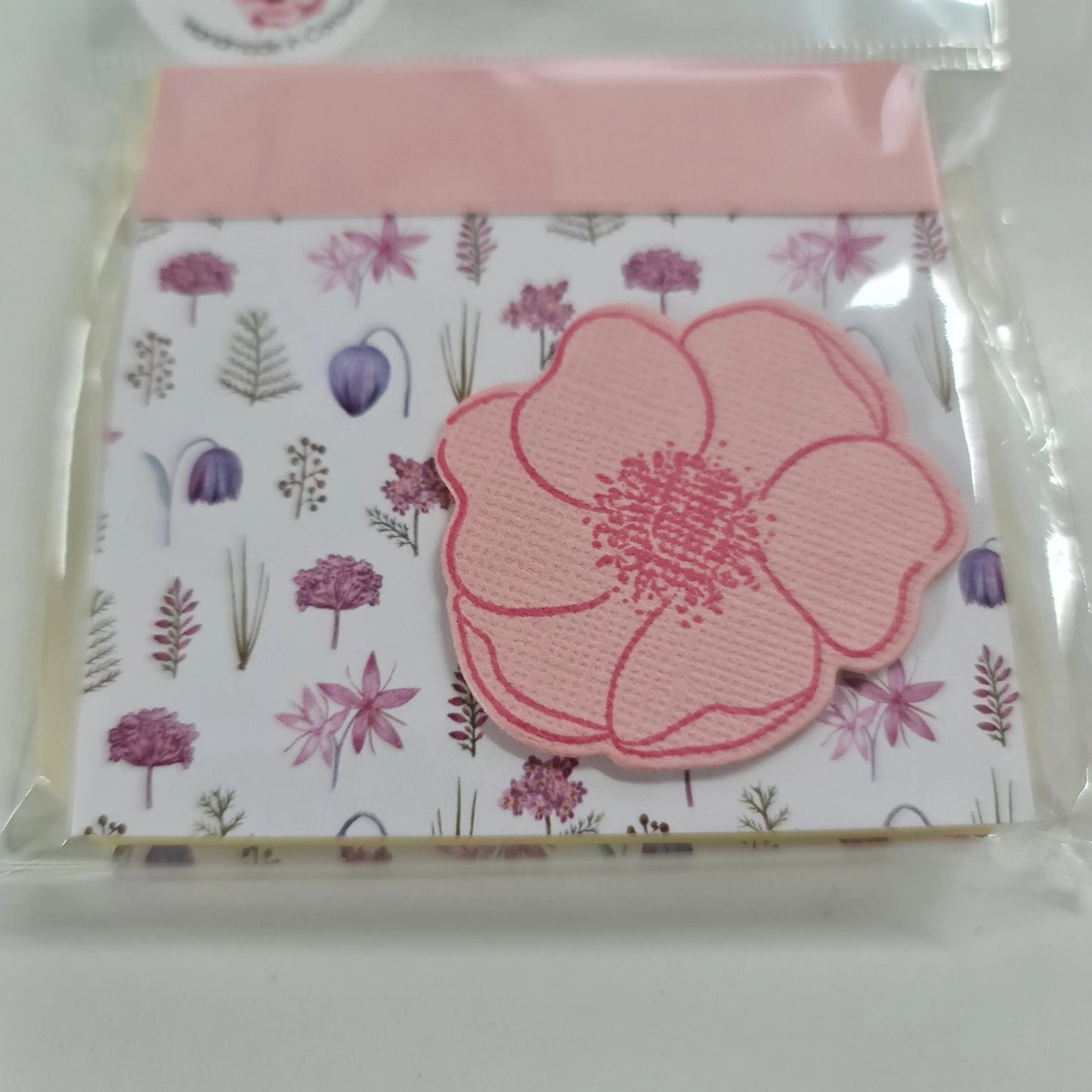 Floral Note Pad - Post It Note Paper Love Cards
