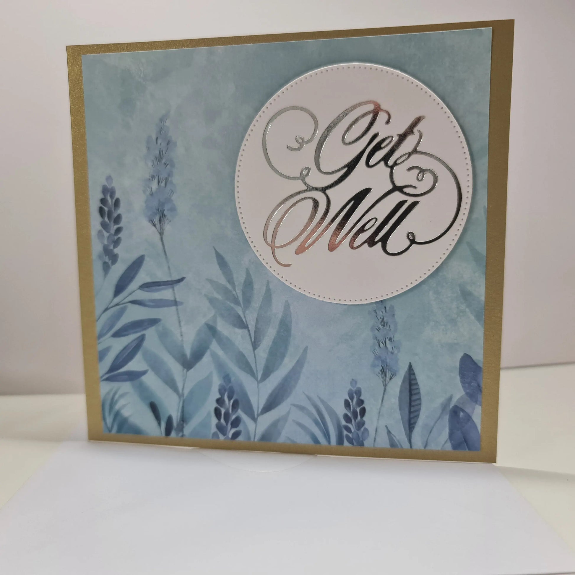 Get Well Card - Square Paper Love Card