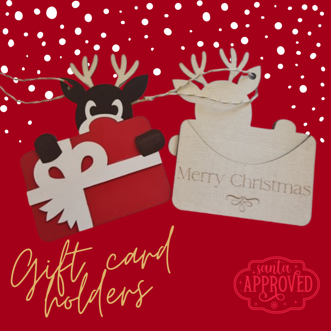 Reindeer Gift Card Holder