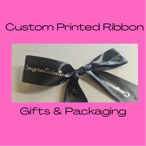 Custom Printed Ribbon – Perfect for Weddings, Gifts & Celebrations