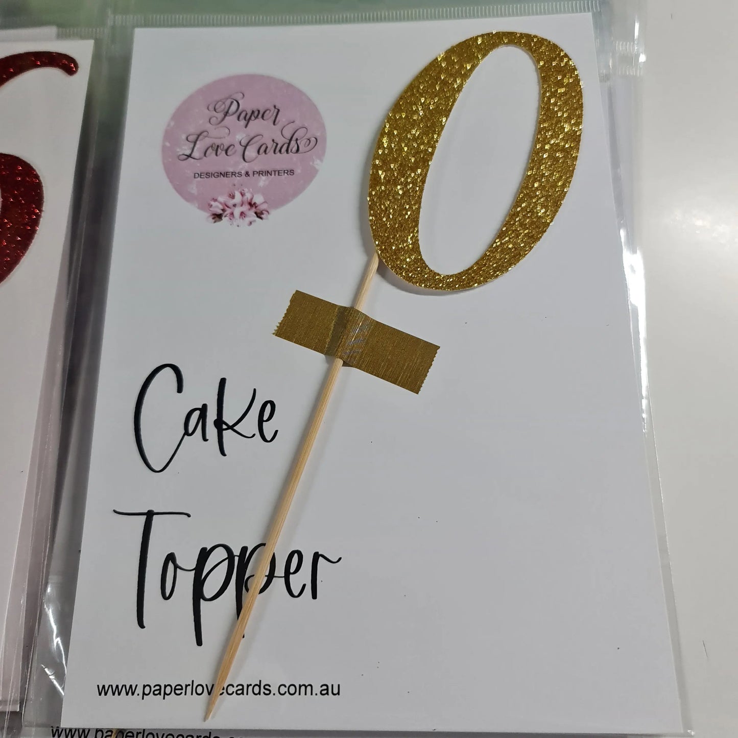 Glitter Age Toppers - Mix and Match Paper Love Cards