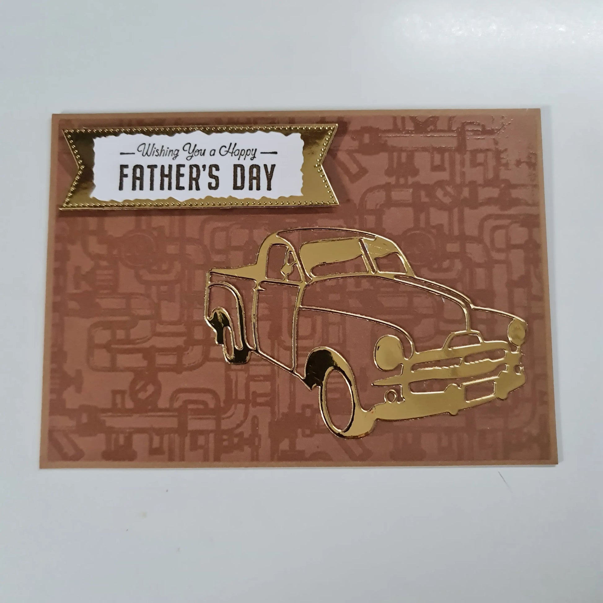 Gold Holden Father's Day Card Paper Love Cards