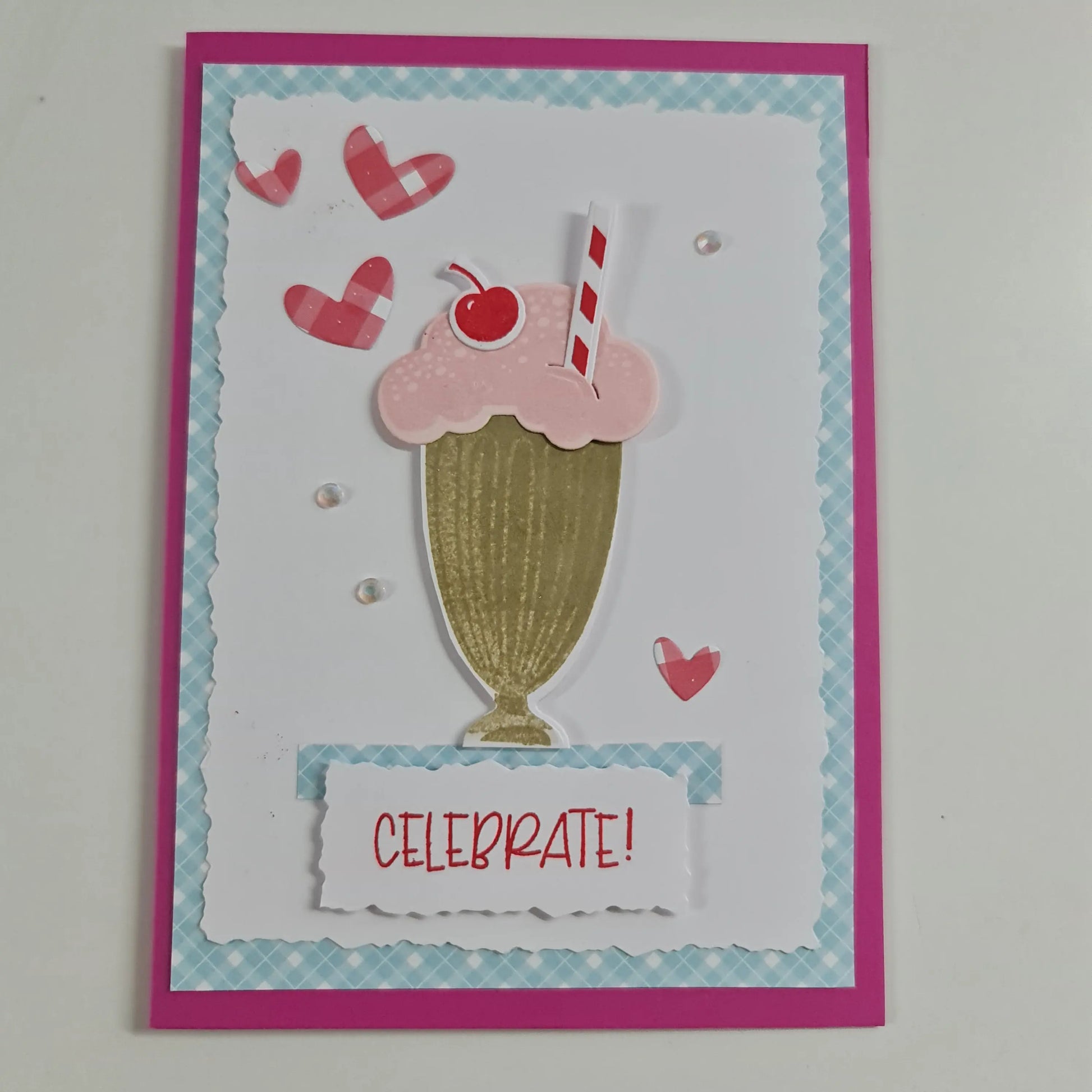 Ice Cream Birthday Card Paper Love Cards